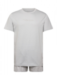 Calvin Klein - S/S Crew Poplin Boxer Set - Pidžaamad (komplektid) - L