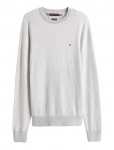 Tommy Hilfiger - Pima Ctn Cash Herringbone Crew - &Uuml;mara kaelusega - XXXL