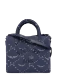 Zadig & Voltaire - Angel Tote Xs Denim Monogram - Kandekotid - ONE SIZE