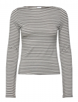 Weekday - Soft Striped Long Sleeve Top - Pikkade varrukatega - L