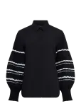 French Connection - Cambria Cotton Ric Rac Shirt - Džemprid - M