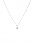 Caroline Svedbom - Heart Necklace Rhodium - &Otilde;rnad kaelakeed - ONE SIZE
