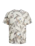 Jack & Jones - Jormontauk Aop Tee Crew Neck - L&uuml;hikeste varrukatega - L