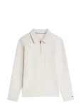 Tommy Hilfiger - Essential Terry Pocket 1/4 Zip - Poolpika lukuga džemprid - XL