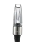 Dorre - Wine Aerator/Wine Stopper 2 In 1 Black - Pudeliavajad ja veinikorgid - 3X 3X 12.65