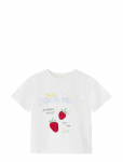 Fliink - Sommer Strawberry T-Shirt - L&uuml;hikeste varrukatega - 116