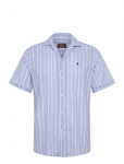 Morris - Resort Linen Ss Shirt-Classic Fit - L&uuml;hikeste varrukatega s&auml;rgid - L