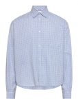 Weekday - Boxy Long-Sleeved Cotton Poplin Shirt - Vabaaja s&auml;rgid - L