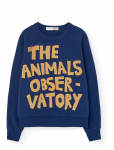 THE ANIMALS OBSERVATORY - Shark Kid Sweatshirt Deep Blue - Dressipluusid - 128