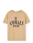 THE ANIMALS OBSERVATORY - Pupfish Kid T-Shirt Raw White 8Y - L&uuml;hikeste varrukatega - 128