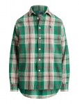 Polo Ralph Lauren - Relaxed Fit Plaid Cotton Shirt - Pikkade varrukatega - M