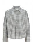Jack & Jones - Jorsavona Austin Dobby Shirt Ls Stydss26 - Ruudulised s&auml;rgid - XL