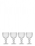 Serax - Wine Glass 07 Transparent Nabucho Set/4 - Punase veini klaasid - ONE SIZE