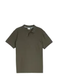 Tom Tailor - Structured Resort Collar Polo - L&uuml;hikeste varrukatega - XL