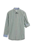 Tom Tailor - Colorful Striped Oxford Shirt - Oxfordi s&auml;rgid - XXL