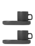 Blomus - Set Of 2 Espresso Cups - Pilar - Espressotassid - 14.2X8.2X6.8CM