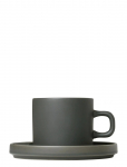 Blomus - Set Of 2 Coffee Cups - 0,2 L, &Oslash; 8 Cm - Pilar - Agave Green - Kohvitassid - &Oslash; 14.3CM