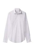 Calvin Klein - Slim Esntl Poplin Str Stp - &Auml;ris&auml;rgid - 42