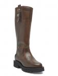 Ganni - Studs High Boot Crinkle Oleatex - P&otilde;lveni saapad - 38