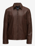 Polo Ralph Lauren - The Bayville Leather Jacket - Nahk - L