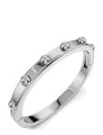 Edblad - Stud Bangle Silver - K&auml;ev&otilde;rud - L