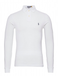 Polo Ralph Lauren - Slim Fit Mesh Long-Sleeve Polo - Pikkade varrukatega - XS
