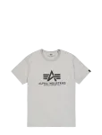 Alpha Industries - Basic T-Shirt Bl - L&uuml;hikeste varrukatega - M