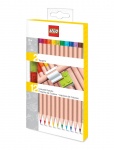 LEGO - Lego Stationery Farveblyanter - V&auml;rvilised pliiatsid - ONE SIZE