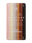 PRINTWORKS - 12 Colour Pencils - Skin Tone - Pliiatsid - 10.5X 1.1X 19.0CM