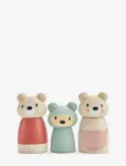Tender Leaf - Bear Family - Puidust kujud - ONE SIZE