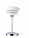 Dyberg Larsen - Dl16 Hvid Bordlampe - Laualambid - H25CM