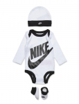 Nike - C1-Bodysuit+Hat+Bootie - Pikkade varrukatega bodid - 50-68