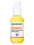 Garnier - Garnier Vitamin C* 2In1 Glow Boosting Serum Cream Spf25 For Dull Skin 50 Ml - Seerumid - 50 ml