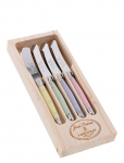 Jean Dubost - Sm&oslash;rkniv 4 Stk Laguiole - V&otilde;inoad - L8CM