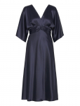 Malina - Juno V-Neck Satin Midi Dress - P&otilde;lveni ja midi - XL