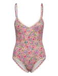 Malina - Nila V-Neck Crochet Trimmed Swimsuit - Ujumisriided - M