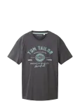 Tom Tailor - Logo Tee - L&uuml;hikeste varrukatega - XXL
