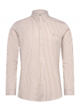 Polo Ralph Lauren - Slim Fit Striped Stretch Poplin Shirt - Vabaaja - M
