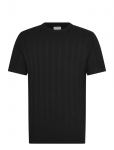 Lindbergh - Knitted Crew Neck T-Shirt - L&uuml;hikeste varrukatega - XL