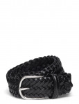 Anderson's - Classic Woven Leather Belt - Punutud v&ouml;&ouml;d - 105