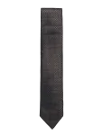 Lindbergh Black - Polyester Tie W?. Pattern 7 Cm - Lipsud - ONE SIZE