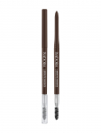IsaDora - The Brow Fix 24H Pencil Longwear & Waterproof 02 Dark Brown - Eyebrow Pencil - 0.32 G