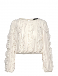Gina Tricot - Frill Top - Pikkade varrukatega - M