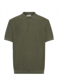 Casual Friday - Cfedward Relaxed Polo Knit - L&uuml;hikeste varrukatega - L