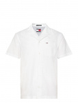 Tommy Jeans - Tjm Linen Blend Camp Ss Ext - Linased s&auml;rgid - XXL