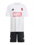 Adidas Sportswear - Lk Mrvl Sm Tset - Komplektid l&uuml;hikeste varrukatega T-s&auml;rgiga - 92