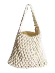 Pipol's Bazaar - Maria Net Bag White - Ostukotid - ONE SIZE