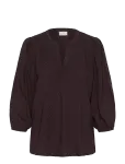 Kaffe - Kaannika Blouse - L&uuml;hikeste varrukatega - 34