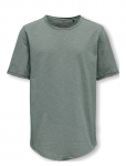 ONLY & SONS - Osjbenne Longy Ss Tee Jrs Noos - L&uuml;hikeste varrukatega - 170-176