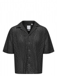 ONLY & SONS - Onsnovak Rlx Resort Ss Lace Shirt - L&uuml;hikeste varrukatega s&auml;rgid - XXL